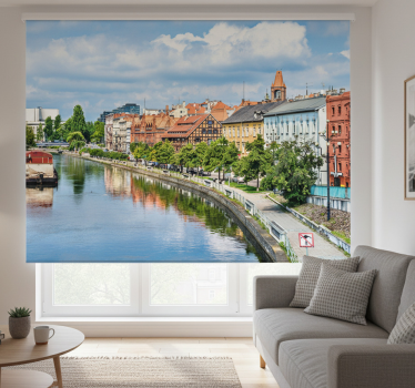 Store enrouleur salon rivière de bydgoszcz - TenStickers