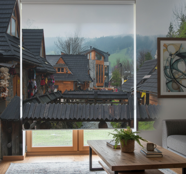 Store enrouleur salon rue de zakopane - TenStickers