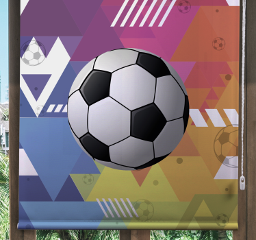 Store plus de sport Boules géométriques multicolores - TenStickers