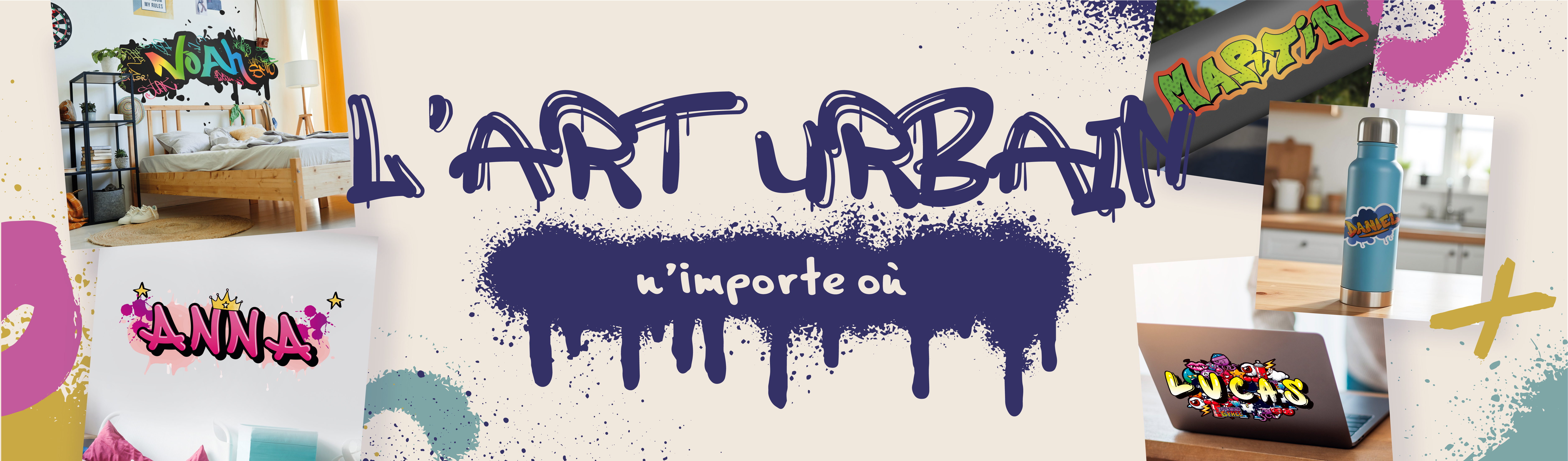 Stickers graffiti personnalisés: