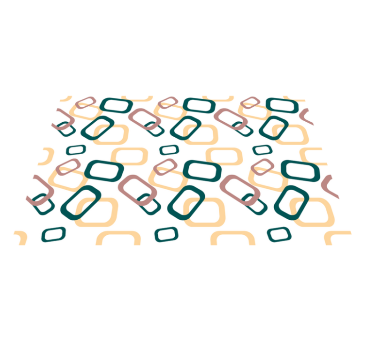 Sets de table formes irrégulières abstraites - TenStickers