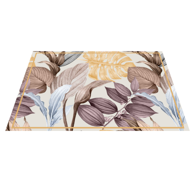 Set de table plantes tropicales motif XXL - TenStickers