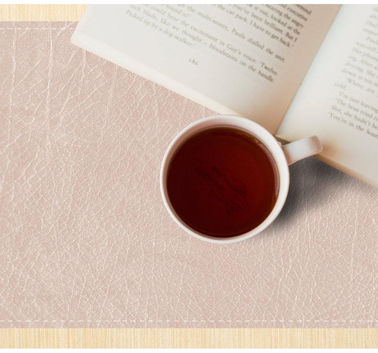 Set de table surface neutre texturée - TenStickers