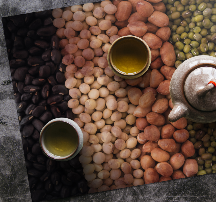 Set de table variété de fruits secs - TenStickers