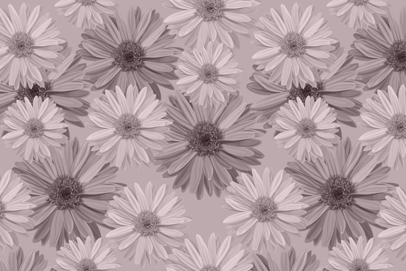 Set de table motif assiette floral - TenStickers