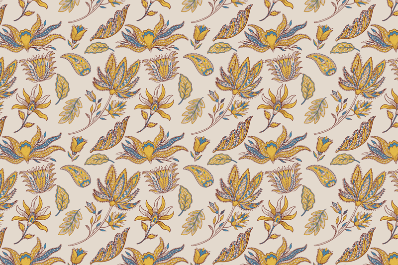 Set de table original motif feuilles botaniques - TenStickers