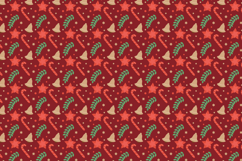Set de table noël motif festif de vacances - TenStickers