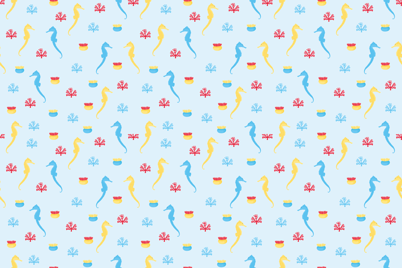 Set de table original motif sous-marin coloré - TenStickers