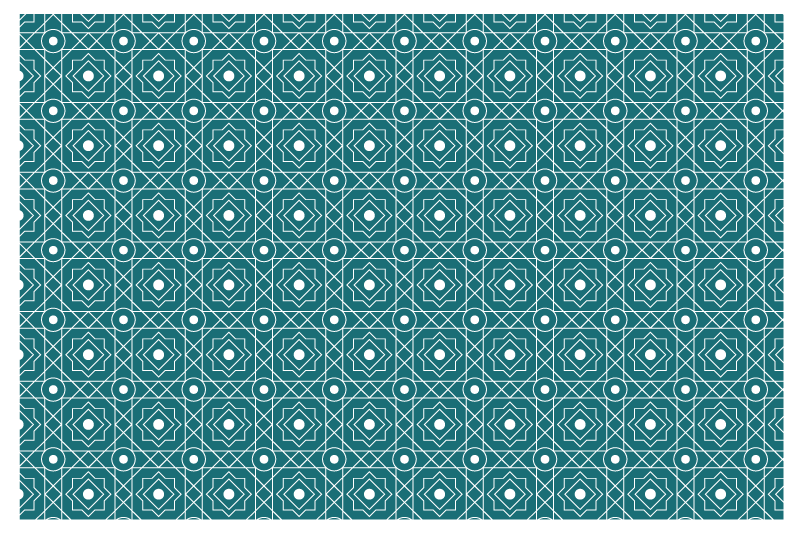 Set de table finition texture géométrique - TenStickers
