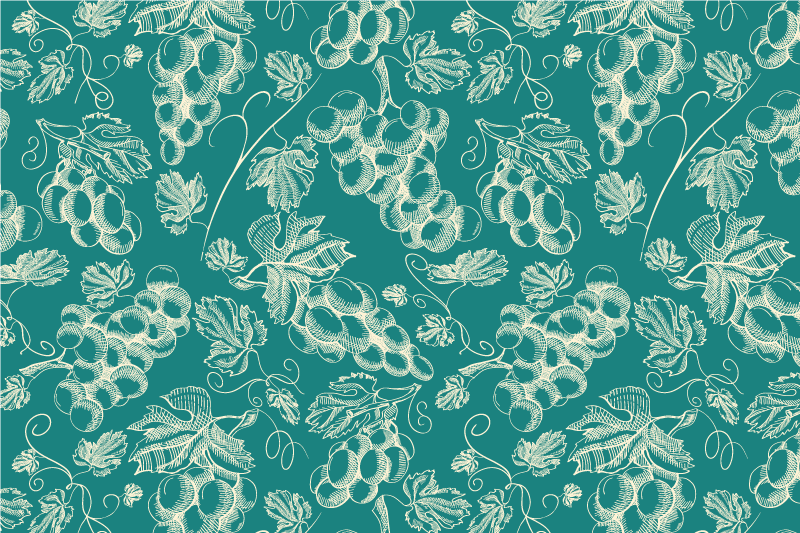 Set de table motif de vigne - TenStickers