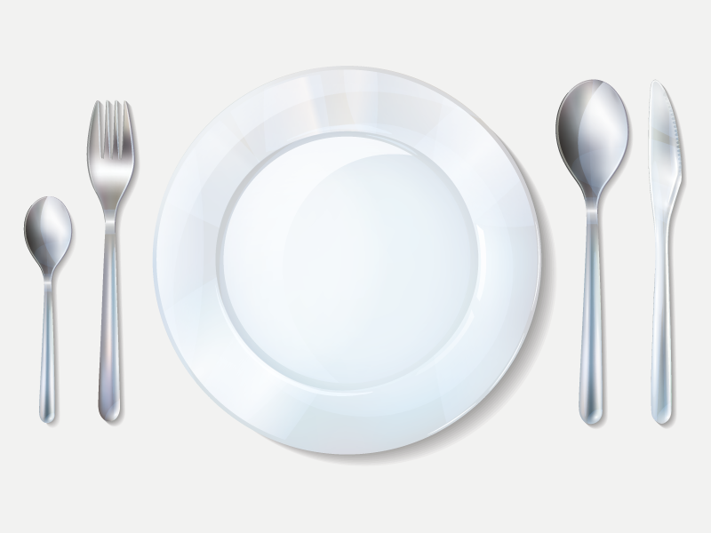 Set de table moderne pour une présentation élégante - TenStickers