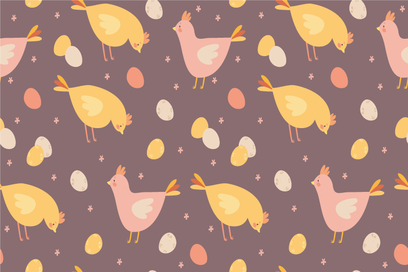Set de table enfant motif d'oiseaux charmants - TenStickers