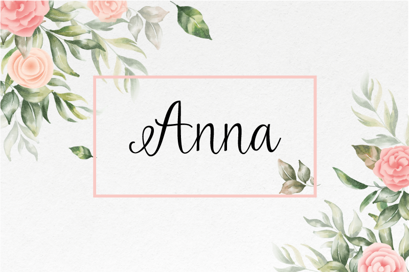 Set de table avec prénom en fleurs personnalisable - TenStickers