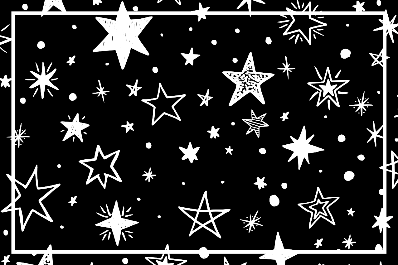 Set de table enfant motif nuit étoilée - TenStickers