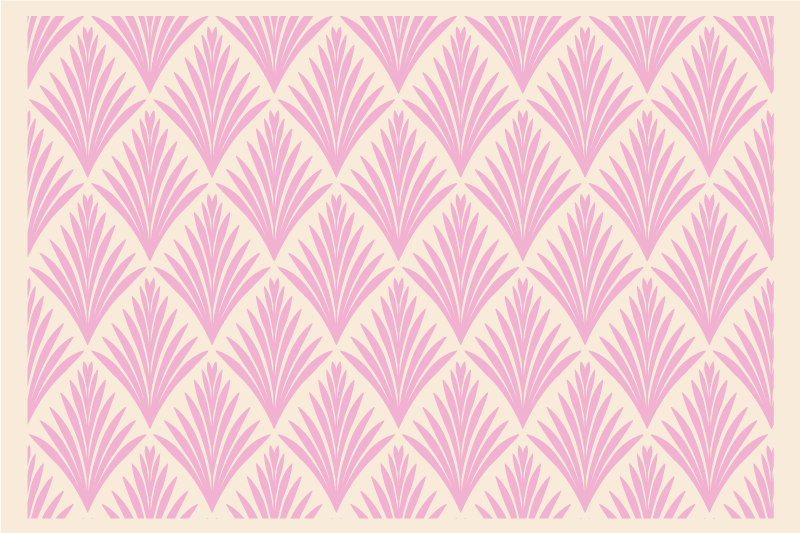 Set de table motif feuilles texturées - TenStickers