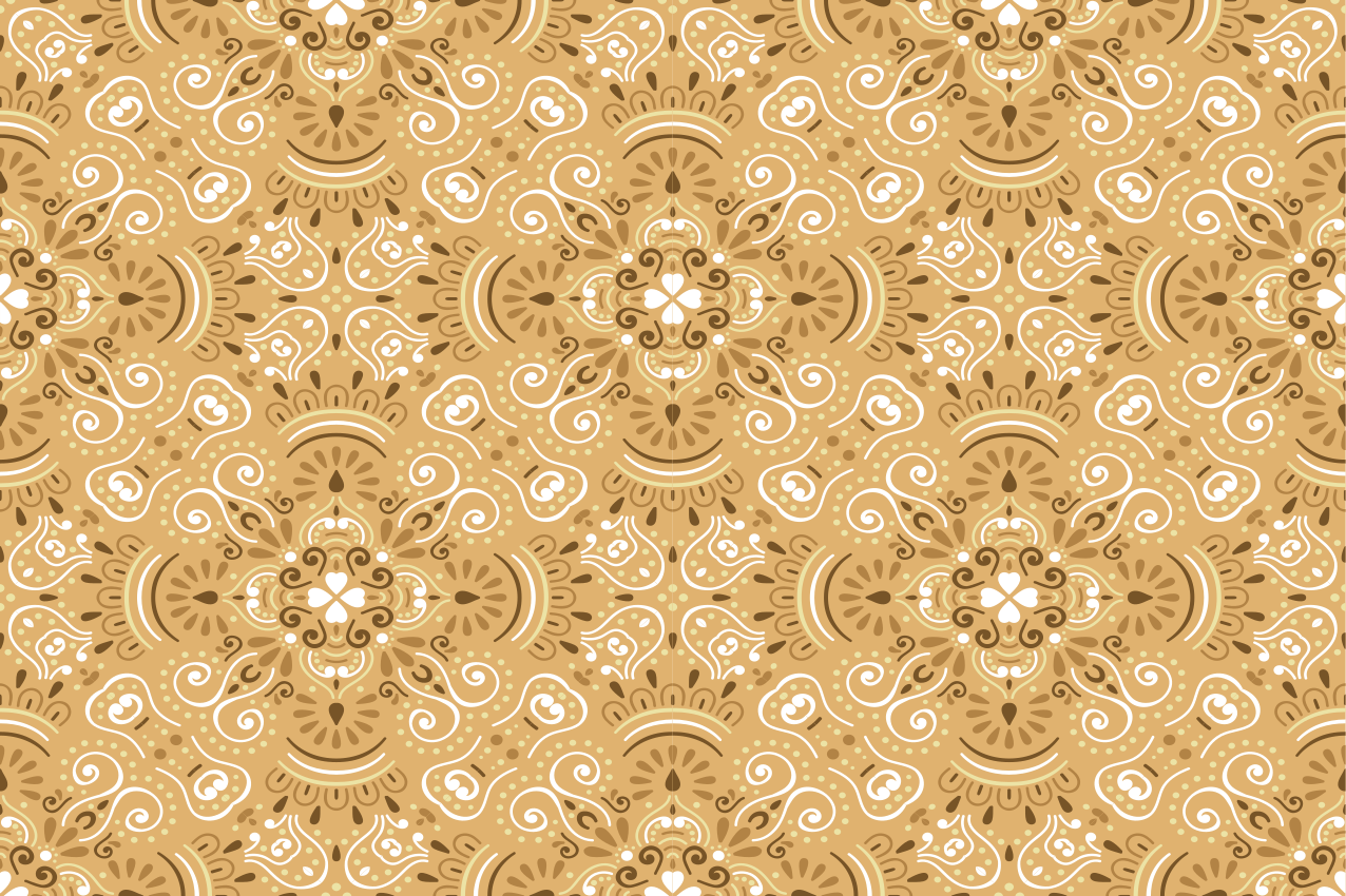 Set de table composant floral élégant - TenStickers