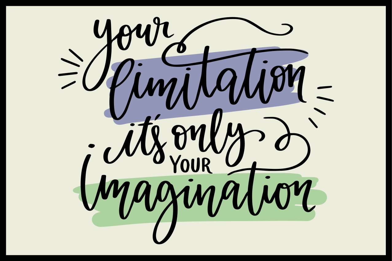 Set de table design citation œuvre phrase motivante - TenStickers