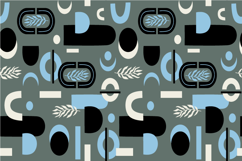 Set de table moderne motif géométrique - TenStickers