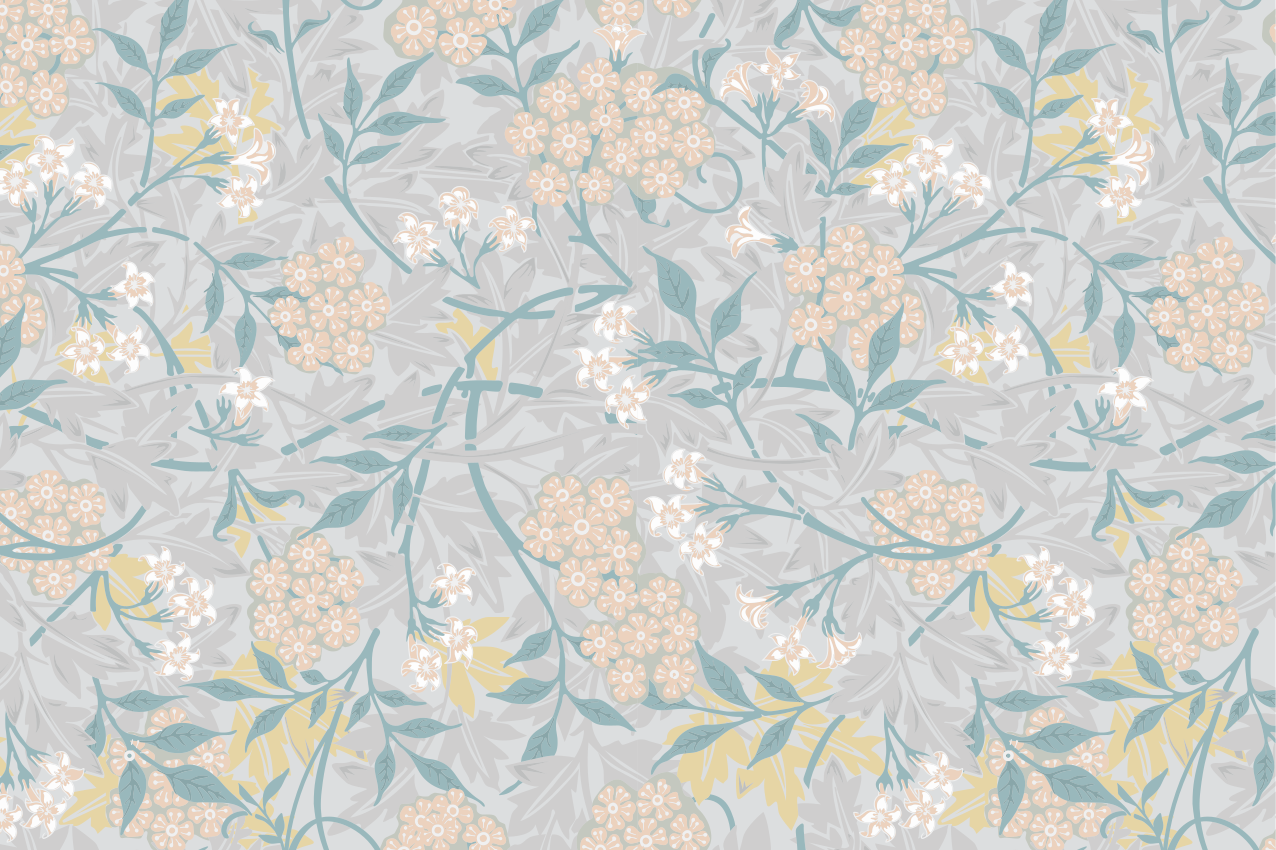 Set de table texture inspirée des fleurs - TenStickers