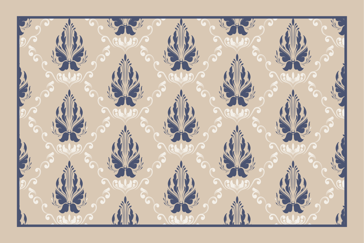 Set de table idée de feuille Élégante - TenStickers