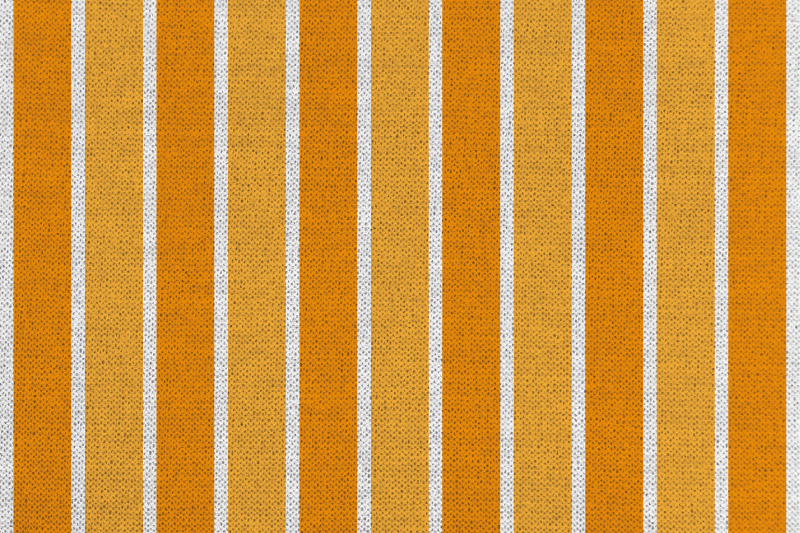 Set de table moderne surface rayée orange - TenStickers
