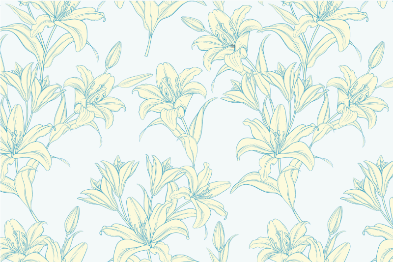 Set de table style inspiré des plantes élégant - TenStickers
