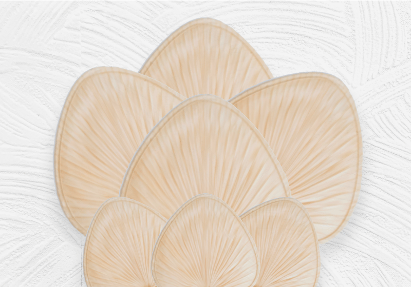 Set de table surface à motifs de feuilles - TenStickers
