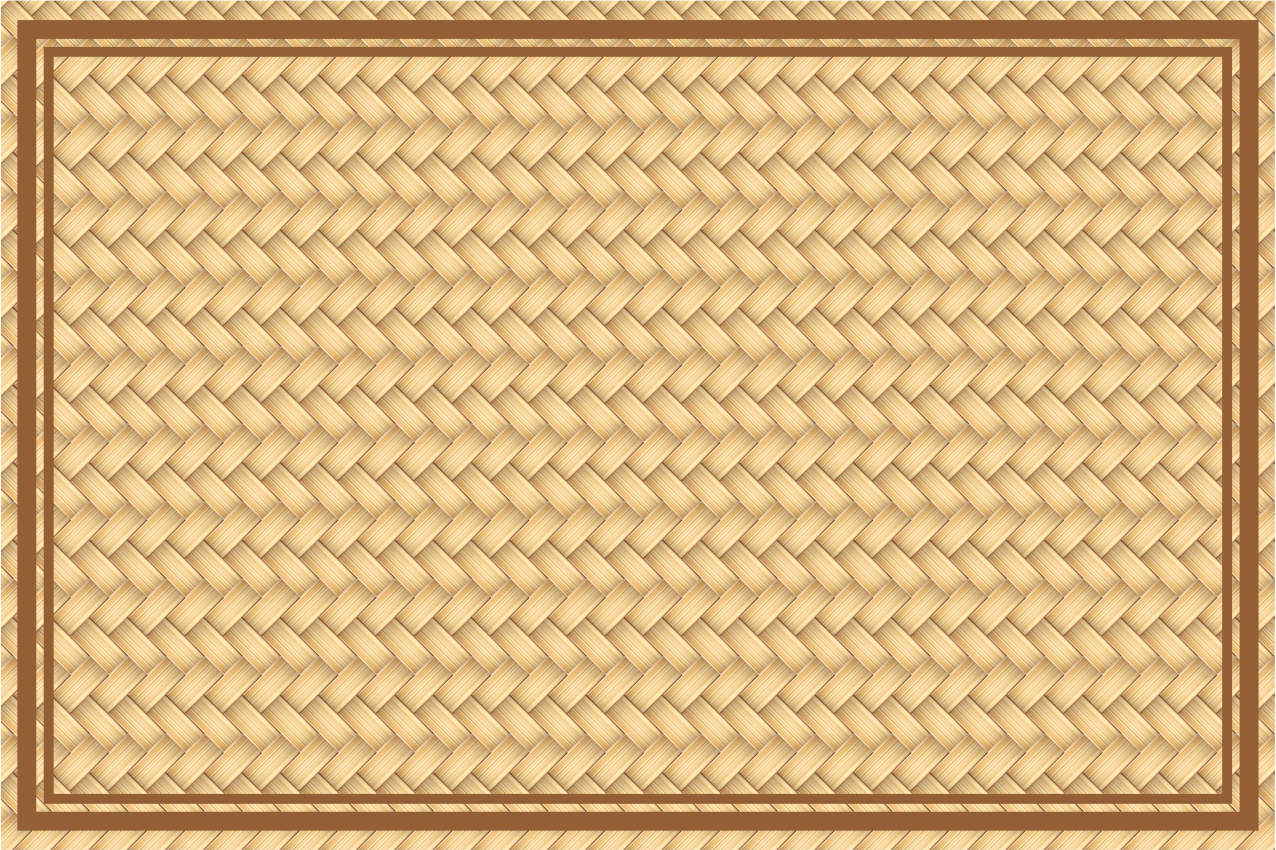 Set de table design modèle en osier - TenStickers