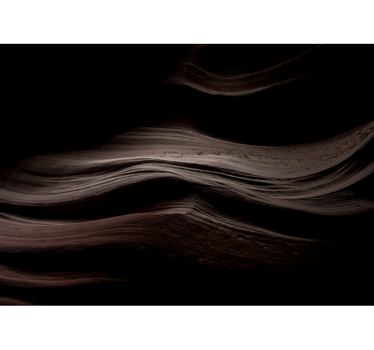 Tapisserie murale textures et motifs vagues de la terre - TenStickers