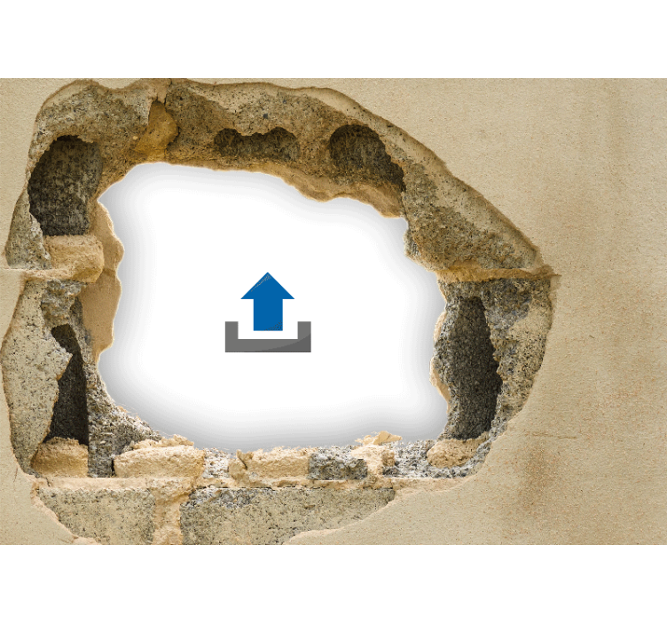 Tapisserie mer scène sous-marine avec des dauphins - TenStickers