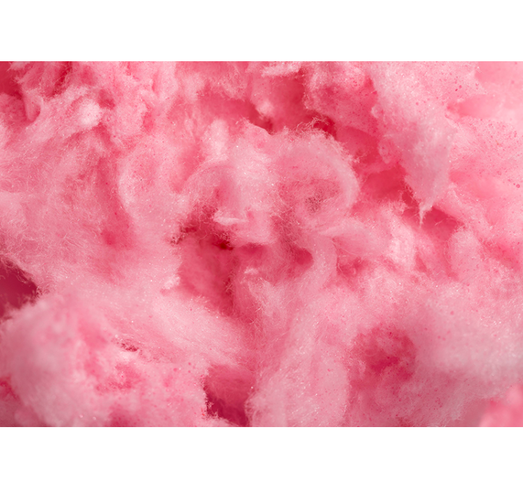 Tapisserie fleur texture rose duveteuse - TenStickers