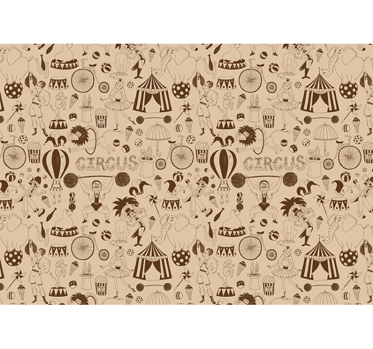 Tapisserie personnalisée art de la performance de cirque - TenStickers