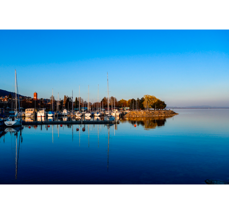 Photo murale lac Lac Neuchâtel - TenStickers
