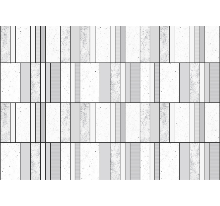 Tapisserie murale effet marbre et lignes noires - TenStickers