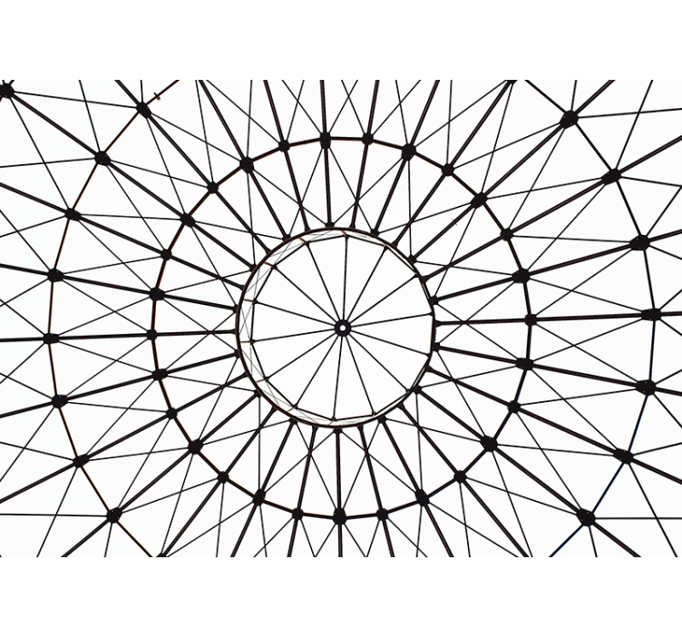 Tapisserie murale textures et motifs agencement géométrique - TenStickers