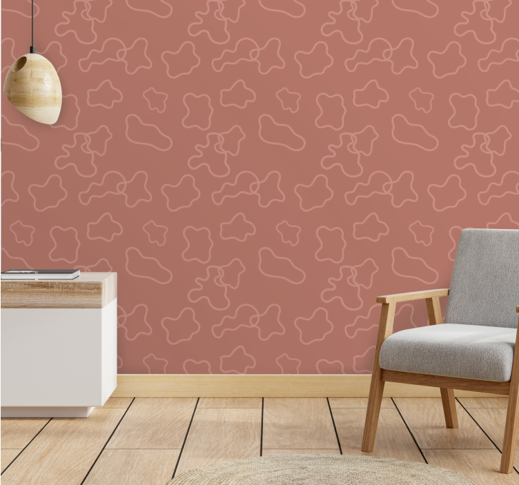 Tapisserie murale textures et motifs agencement naturel - TenStickers