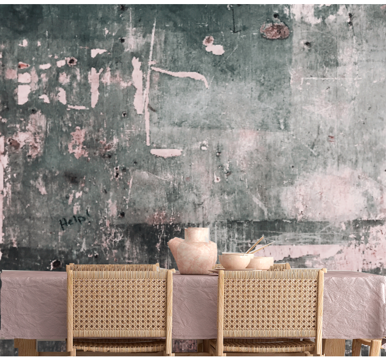 Tapisserie murale textures et motifs art de surface usé - TenStickers