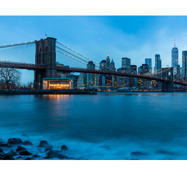 Photo murale new york pont brooklyn - TenStickers
