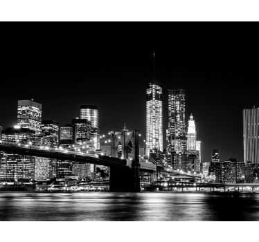 Photo murale new york rivière est - TenStickers