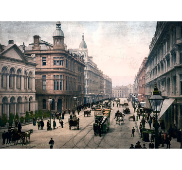Tapisserie autres villes et de pays paysage historique - TenStickers