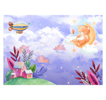 Tapisserie murale magie et fantaisie - TenStickers