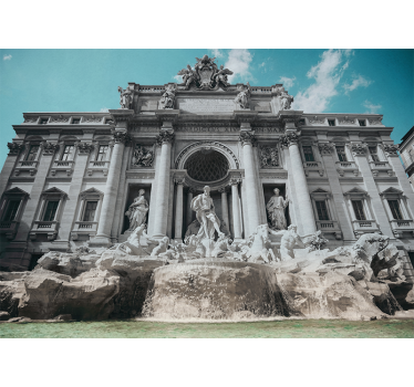 Tapisserie villes et pays fontaine de trevi - TenStickers