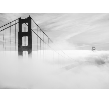 Tapisserie villes et pays extension du golden gate - TenStickers