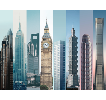Papier peint mural photos buildings - TenStickers
