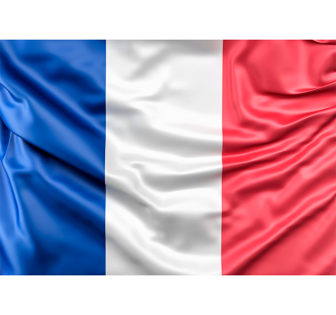 Tapisserie villes et de pays drapeau français - TenStickers