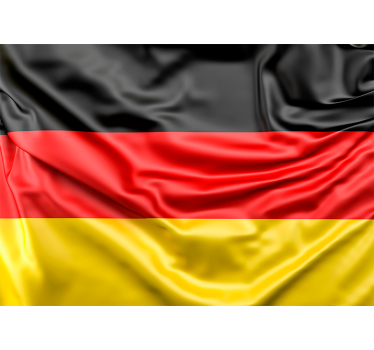 Tapisserie murale villes et de pays drapeau allemand - TenStickers