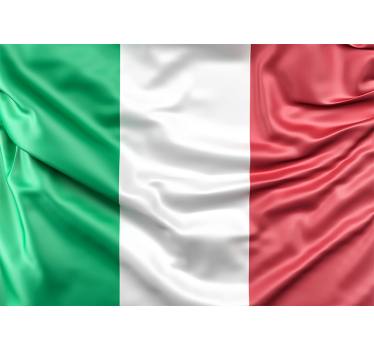 Tapisserie autres villes et de pays drapeau italien - TenStickers