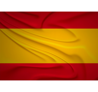 Tapisserie murale villes et de pays drapeau espagnol - TenStickers
