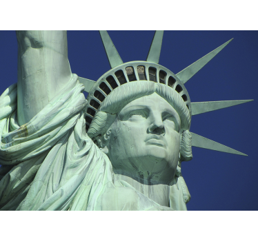 Tapisserie villes et pays statue de la liberté - TenStickers