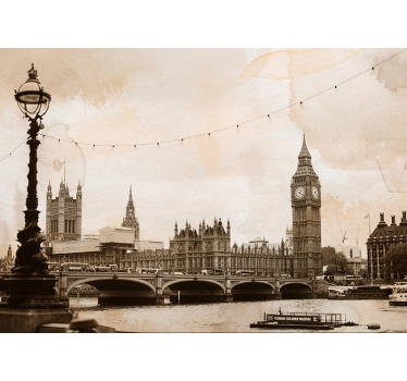 Tapisserie londres paysage historique de londres - TenStickers
